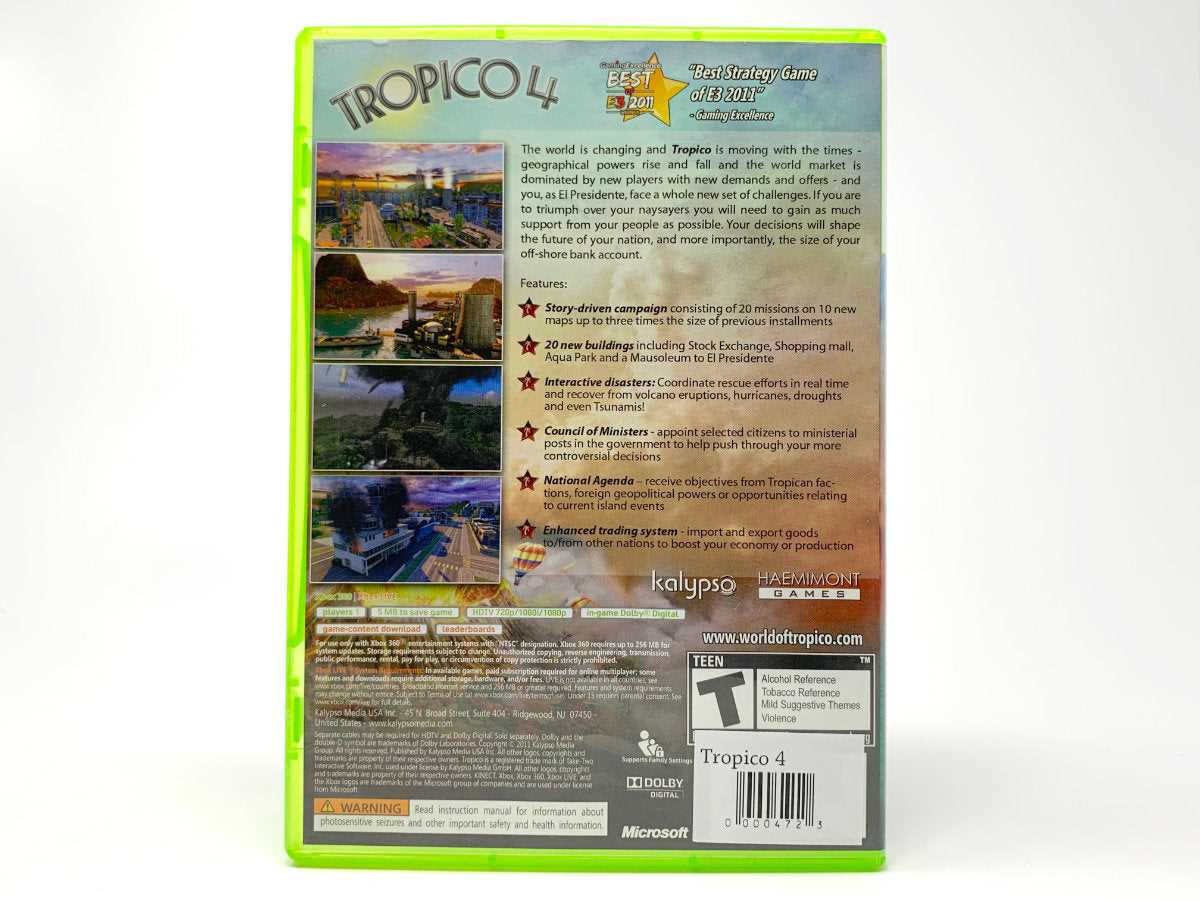 tropico 4 instruction manual