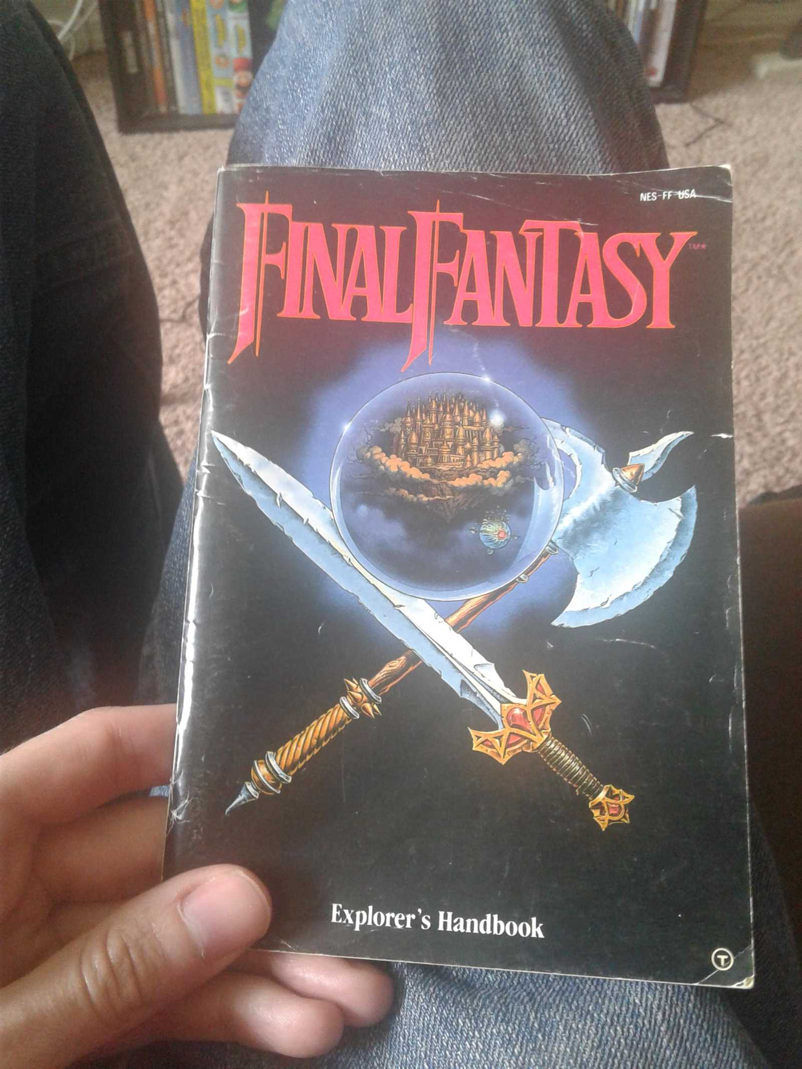 final fantasy nes instruction manual