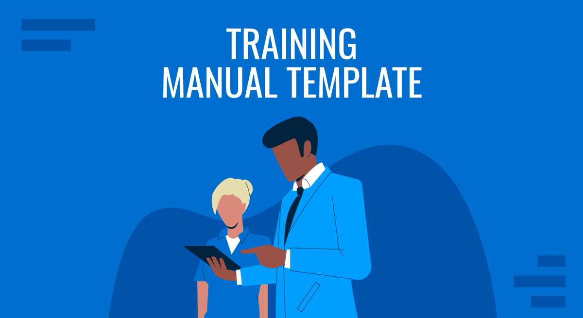 training manual instruction manual template