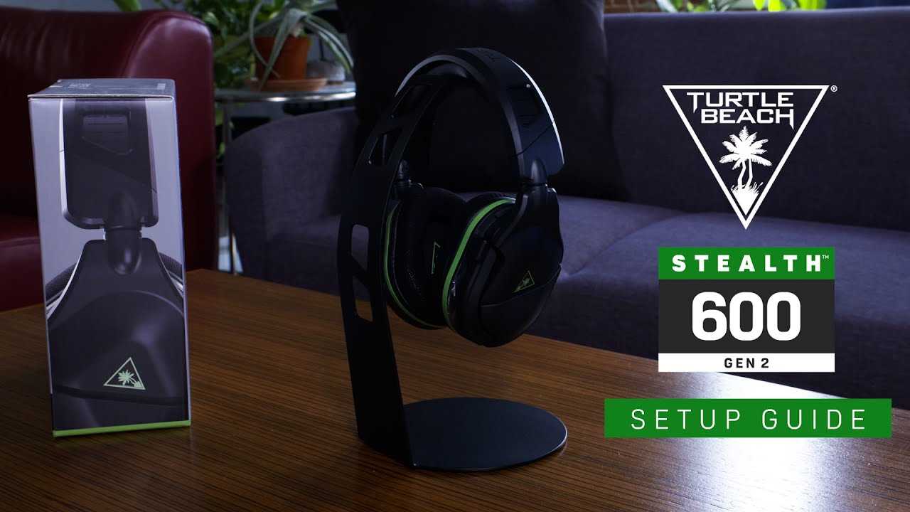 turtle beach stealth 600 instruction manual