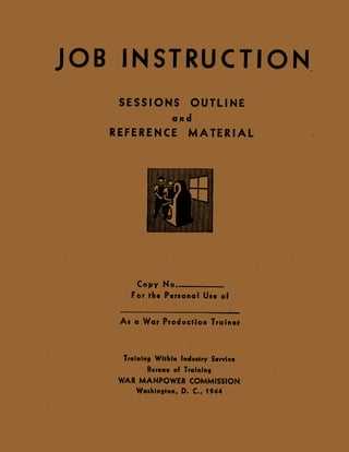 twi job instruction manual