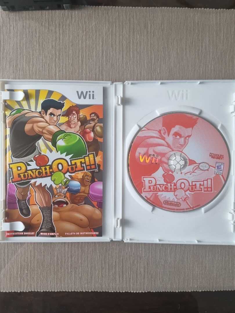 punch out wii instruction manual