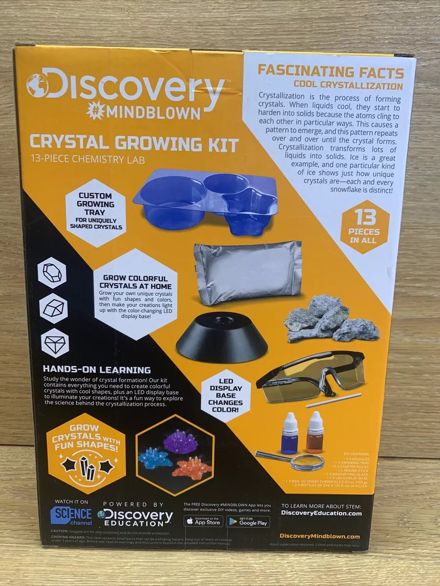 edu science crystal growing kit instructions manual