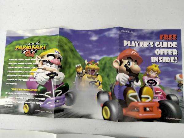 mario kart instruction manual