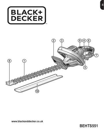 black and decker hedge trimmer instruction manual