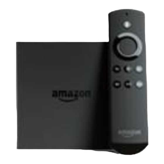 amazon fire tv stick instruction manual