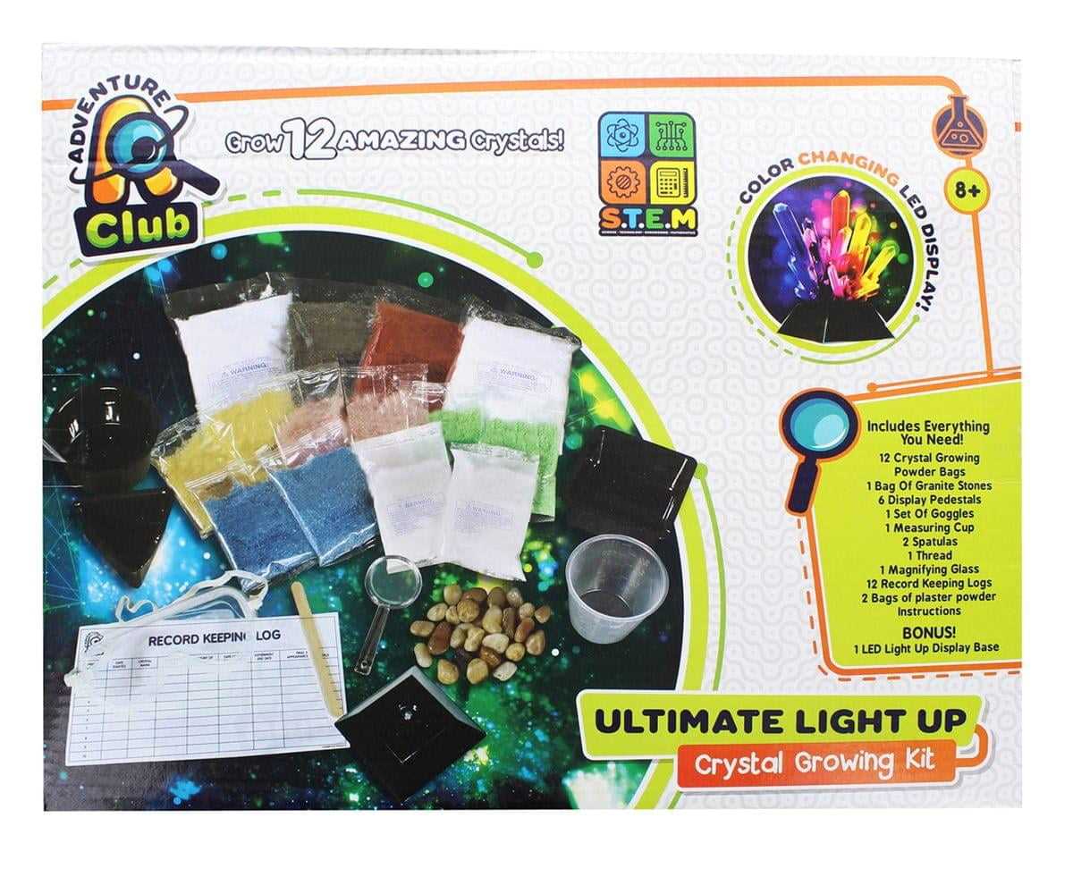 ultimate light up crystal growing kit instruction manual