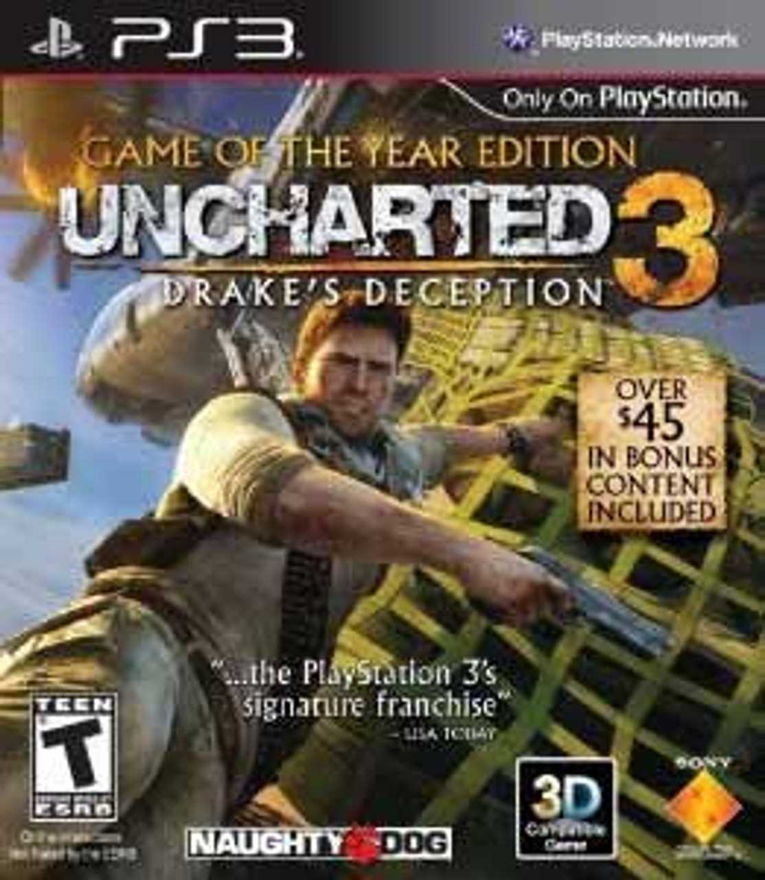 uncharted 3 instruction manual