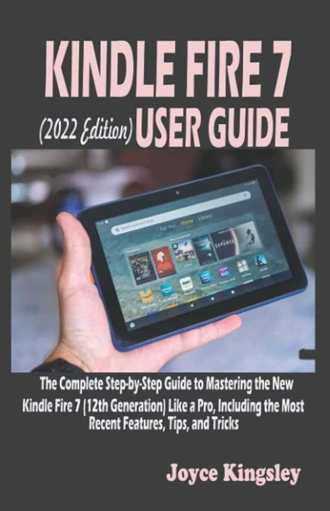 kindle fire 7 instruction manual