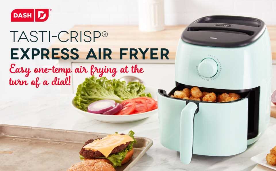 dash compact air fryer instruction manual