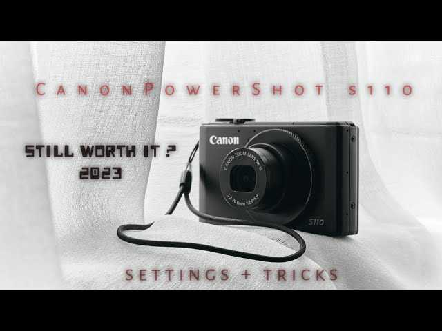 canon powershot s110 instruction manual