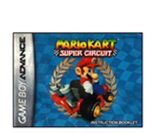 mario kart instruction manual