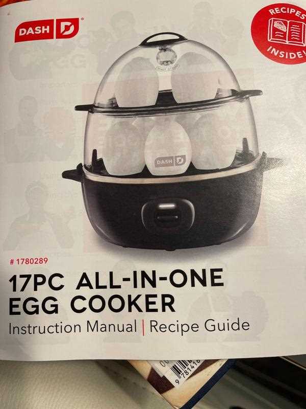 dash rapid egg cooker instruction manual