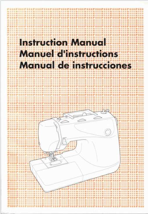 brother sewing machine instruction manual