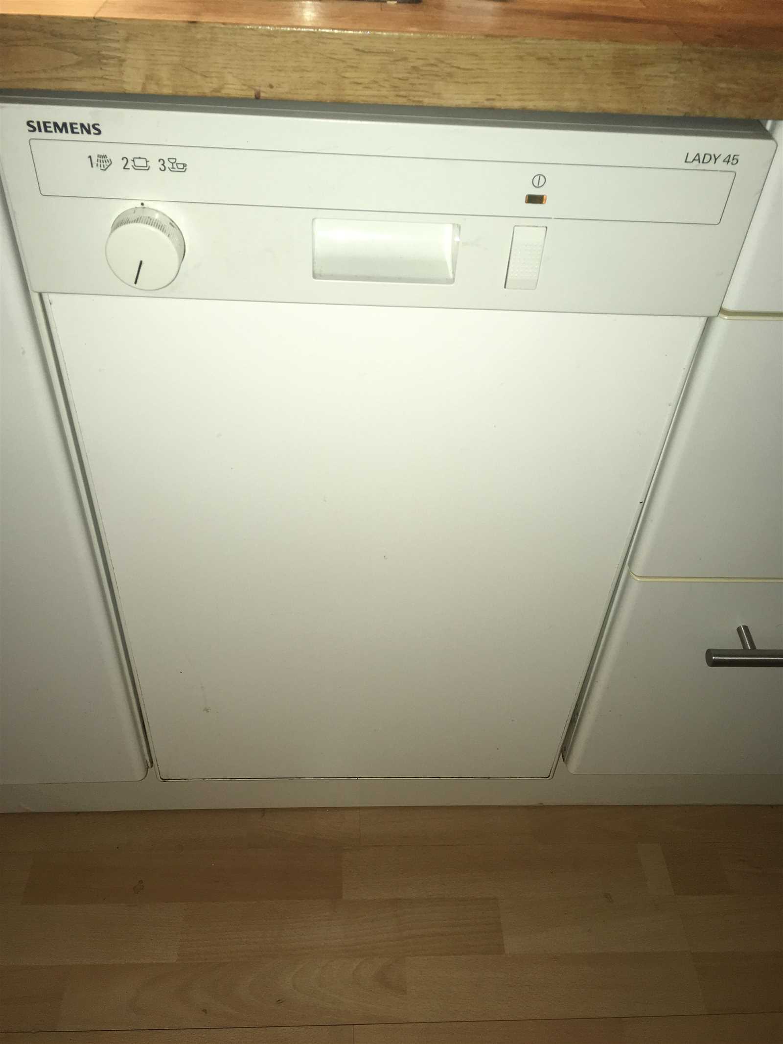 siemens dishwasher instruction manual