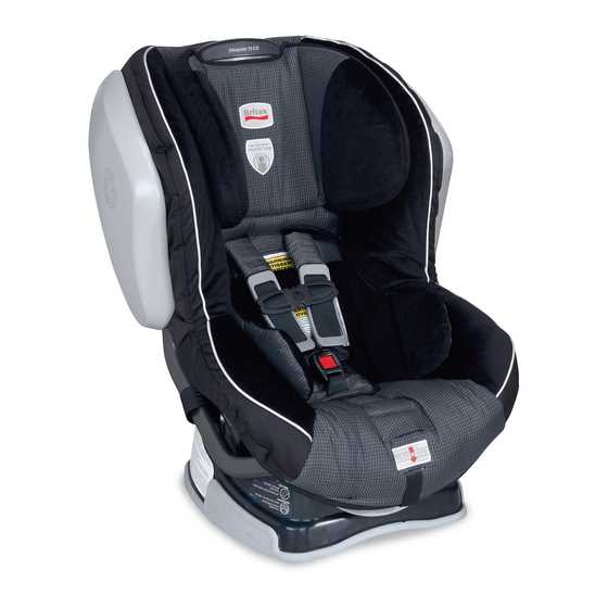 britax boulevard instruction manual