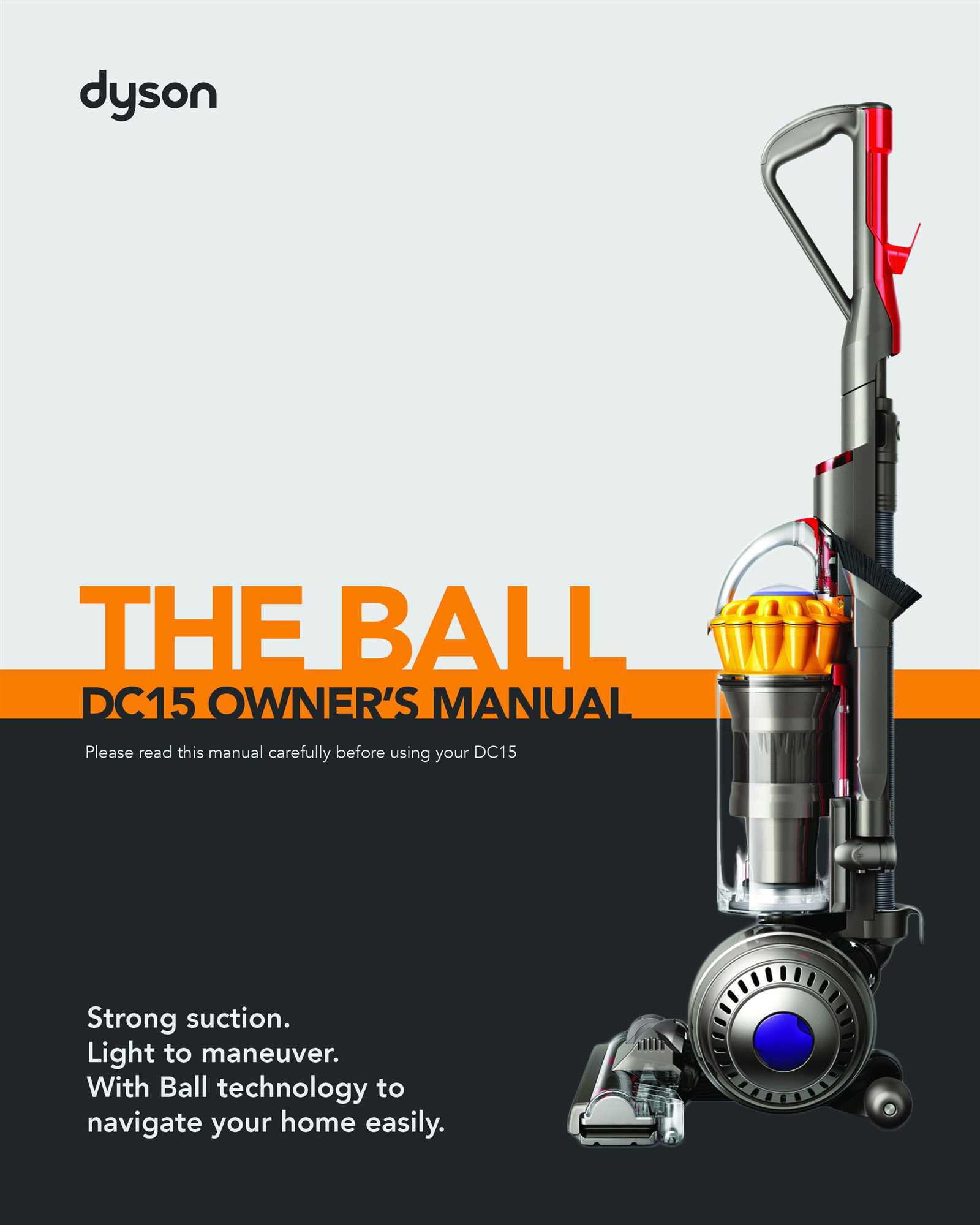 dyson light ball instruction manual