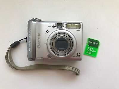 canon powershot a520 instruction manual