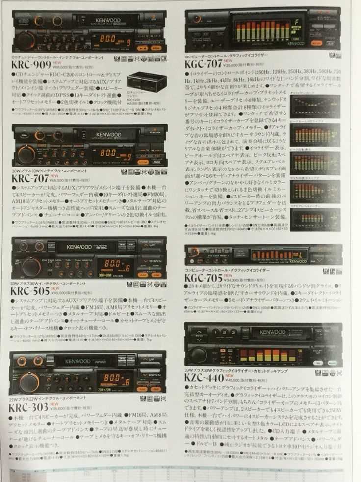 kenwood car radio instruction manual