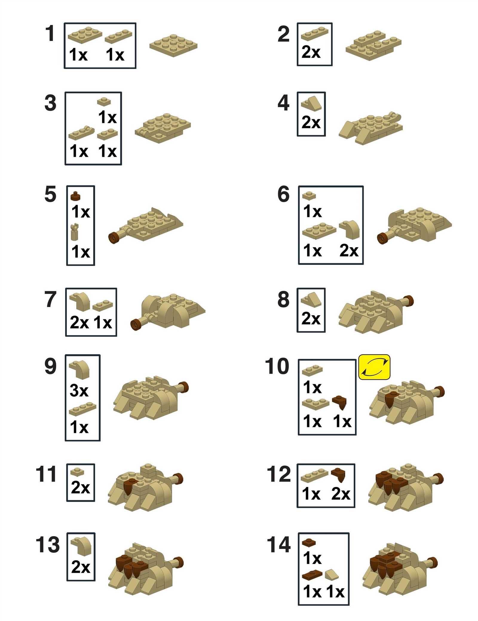 how to make a lego instruction manual