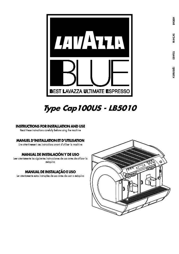 lavazza coffee machine instruction manual