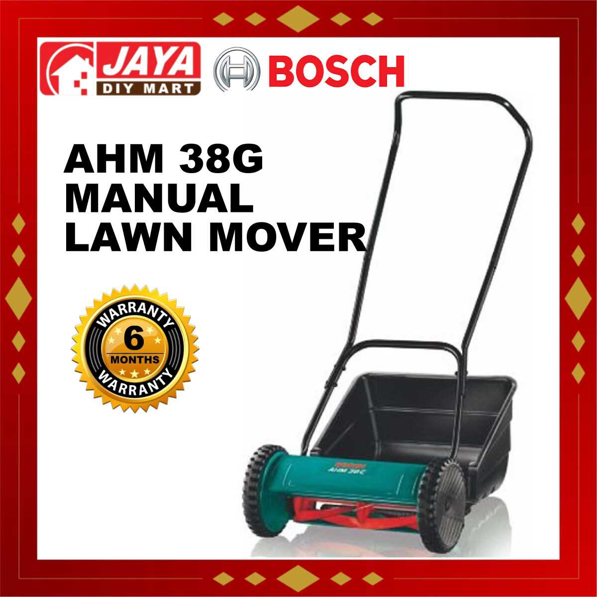 bosch ahm 38g instruction manual