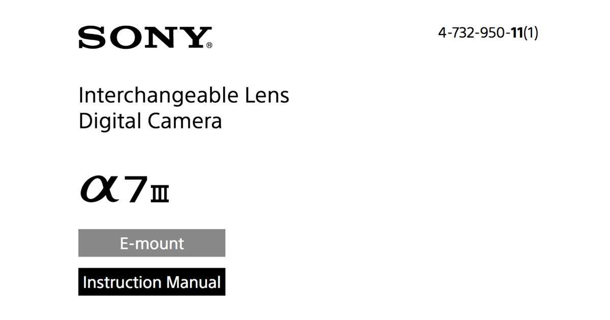 sony a7rii instruction manual