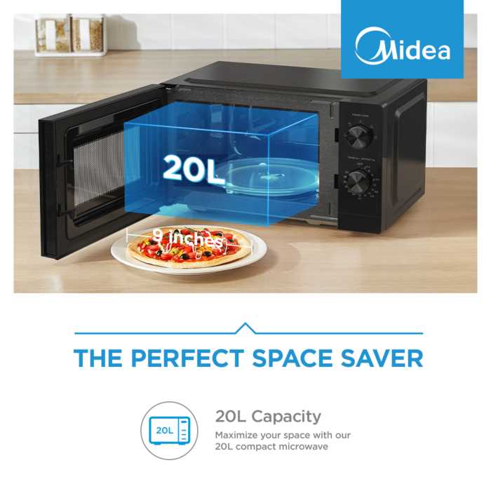 midea microwave oven instruction manual