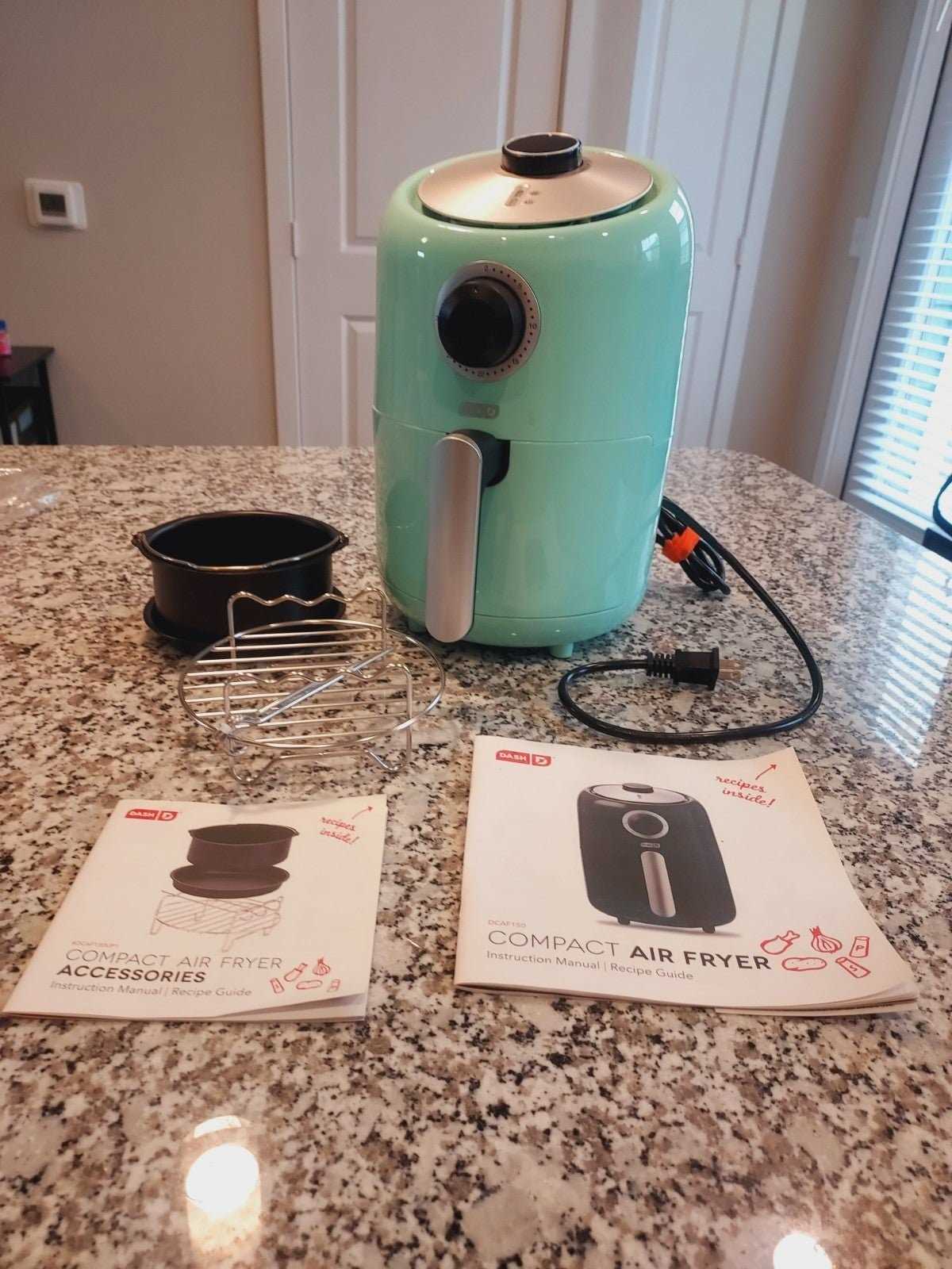 dash compact air fryer instruction manual