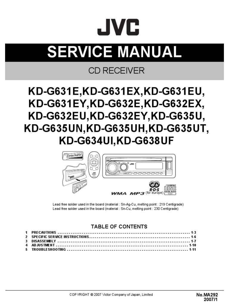 jvc kd s29 instruction manual