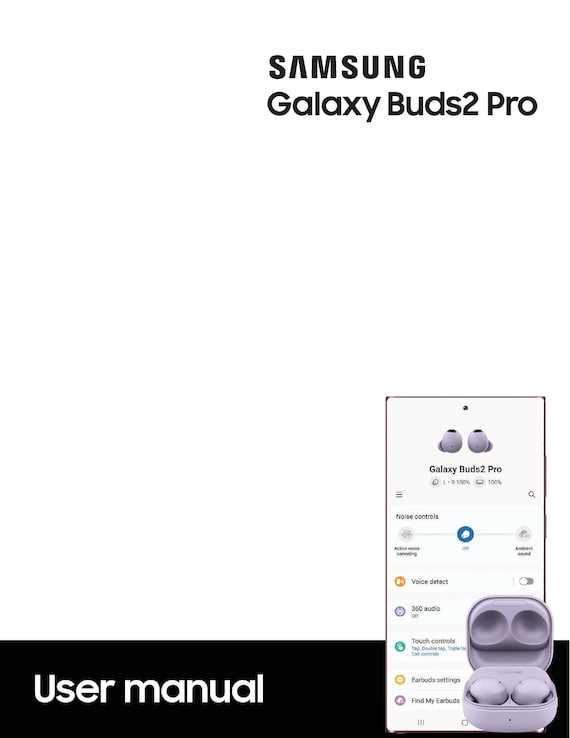 galaxy buds 2 instruction manual