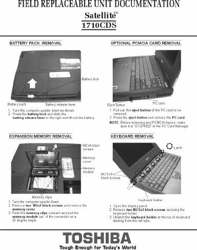 toshiba satellite instruction manual