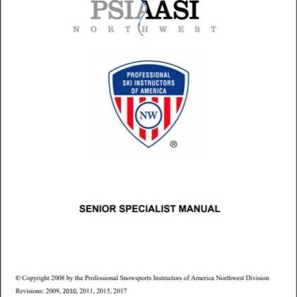 psia childrens instruction manual