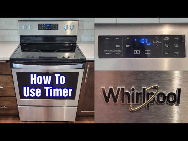 whirlpool stove instruction manual