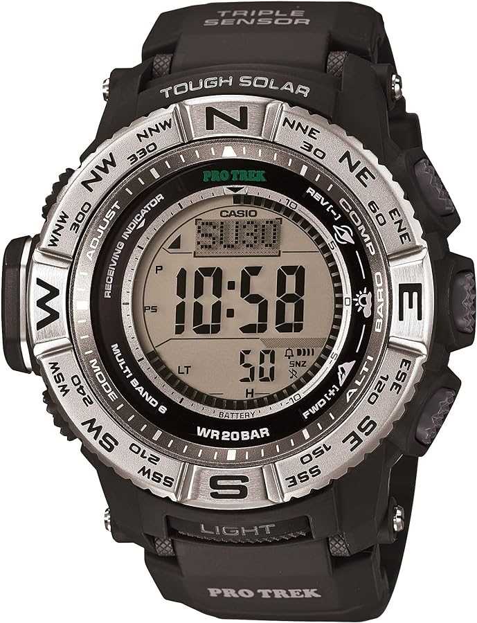 casio protrek triple sensor instruction manual