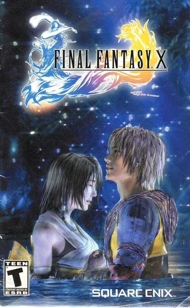 final fantasy x instruction manual