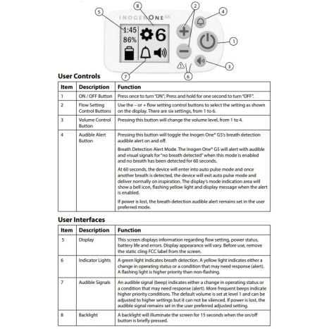 inogen one instruction manual