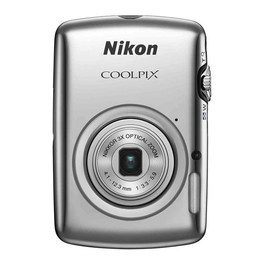 nikon coolpix s9300 instruction manual