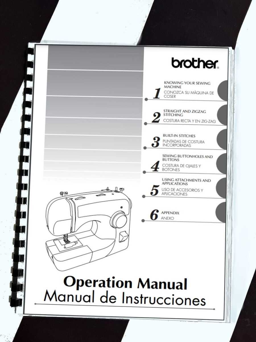 brother xl 3750 instruction manual