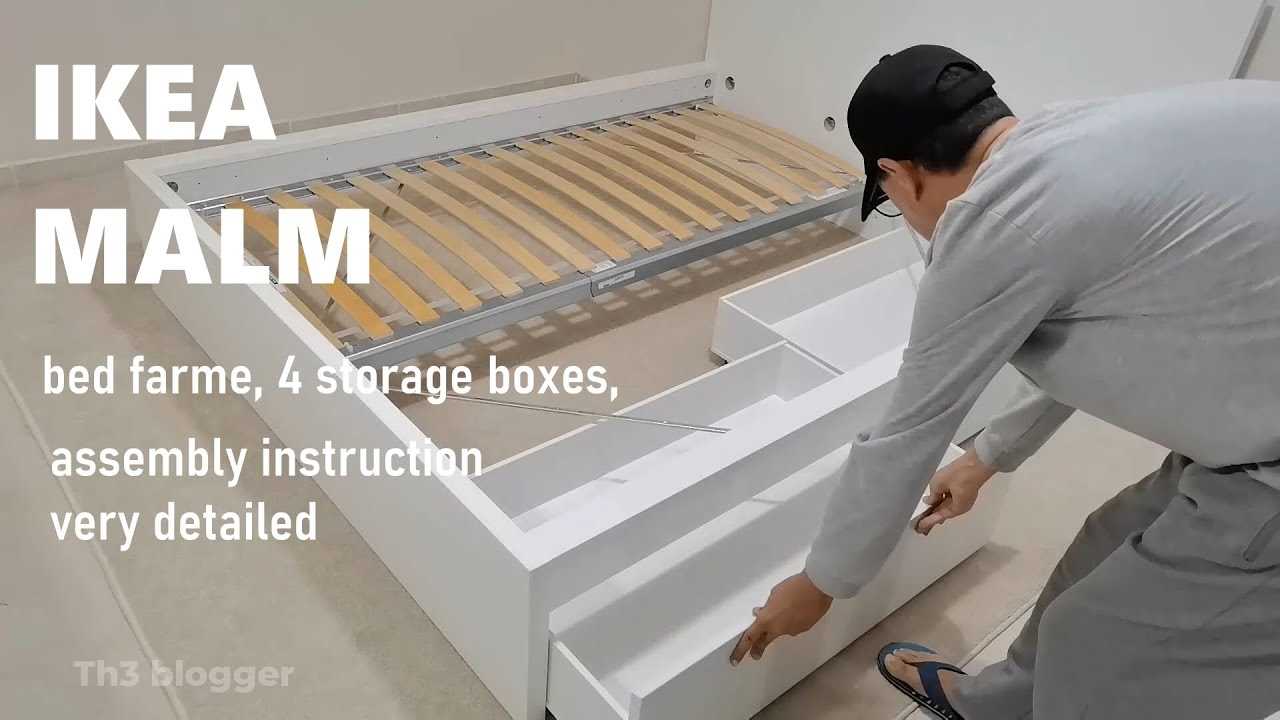 manual ikea skorva bed instructions