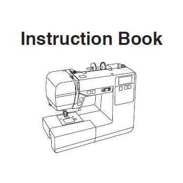 janome instruction manual free download