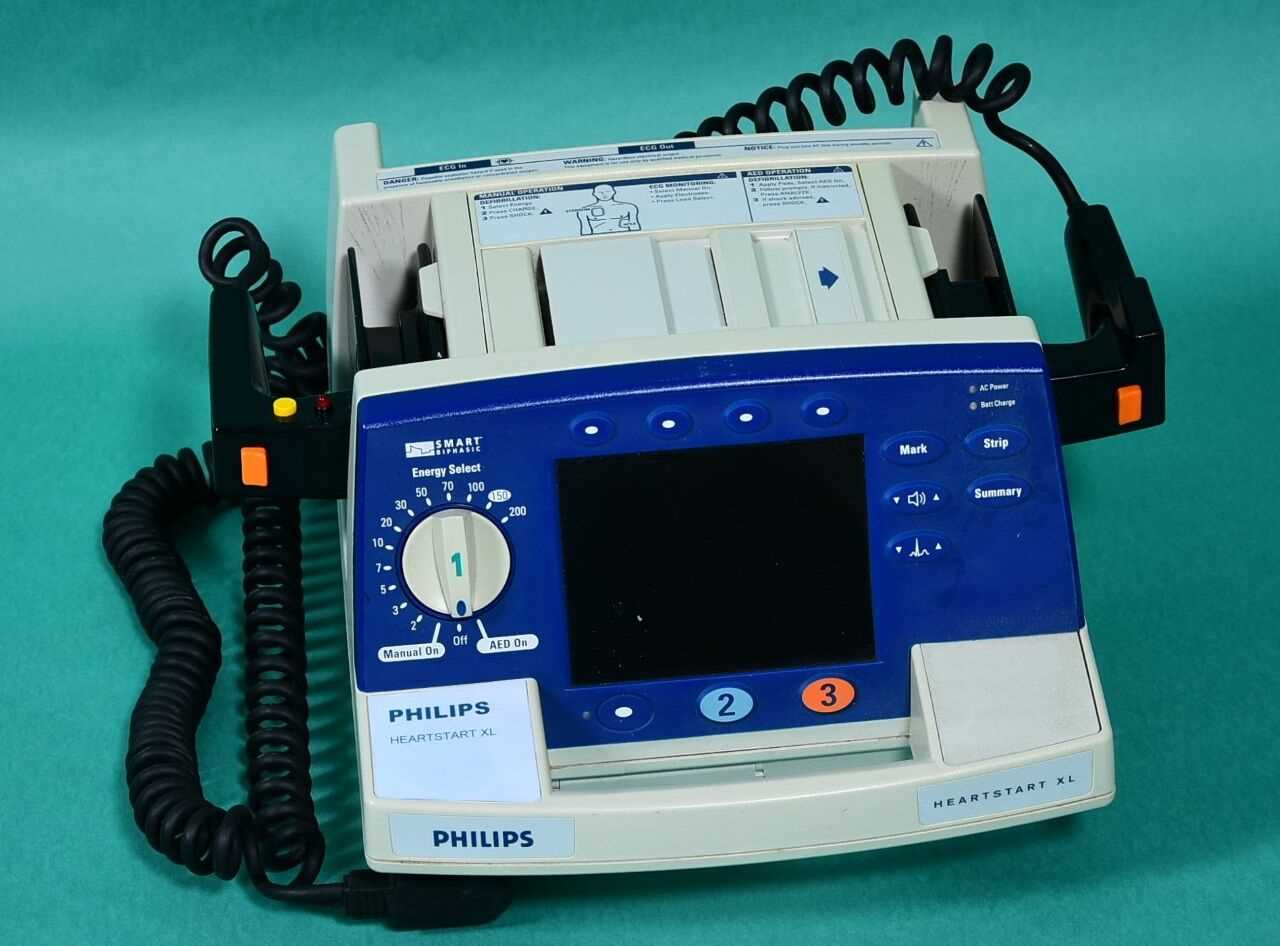 philips heartstart xl defibrillator instruction manual