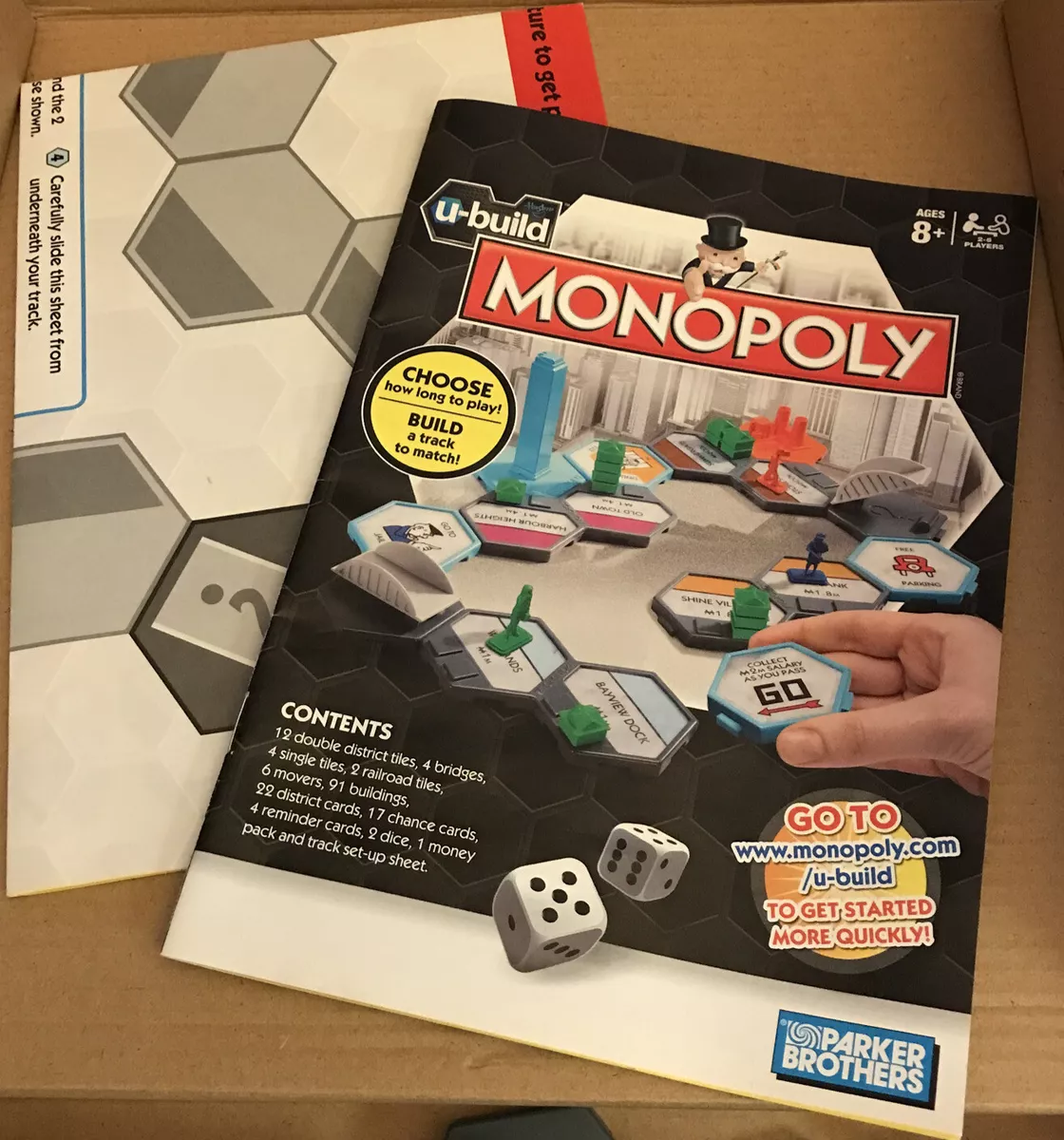 u build monopoly instruction manual