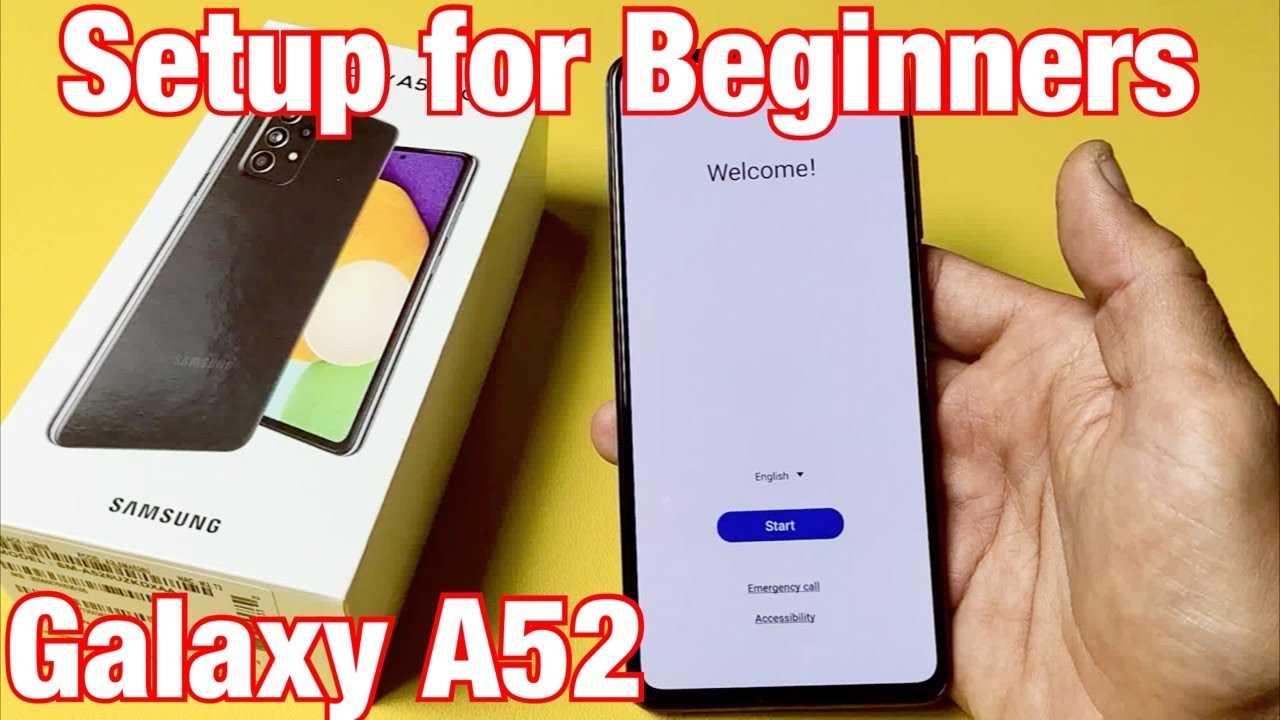 galaxy a52 5g instruction manual