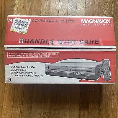 magnavox dvd vcr combo instruction manual