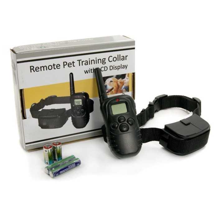 remote pet training collar with lcd display instruction manual