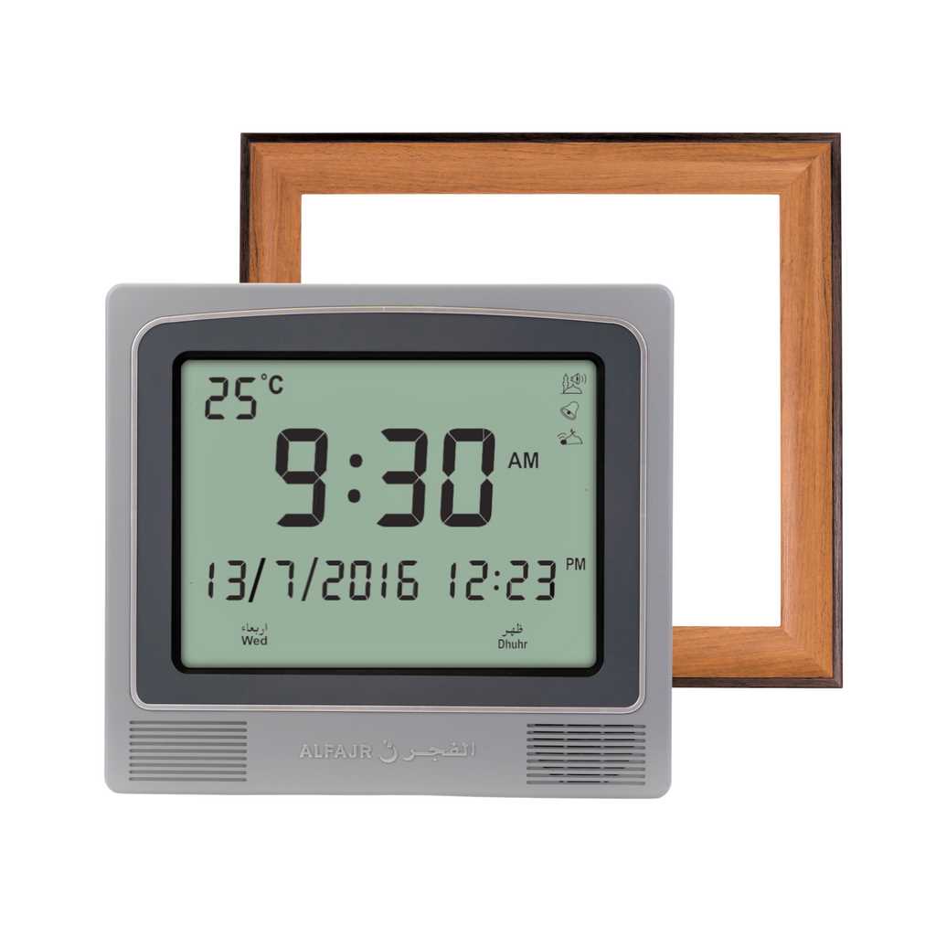 alfajr clock instruction manual cw 05