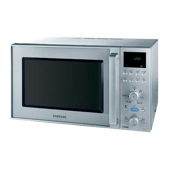 samsung microwave oven instruction manual