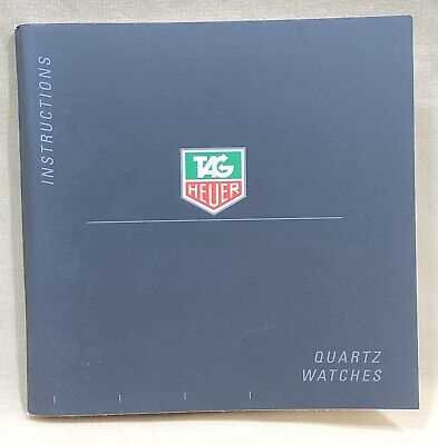 tag heuer link instruction manual