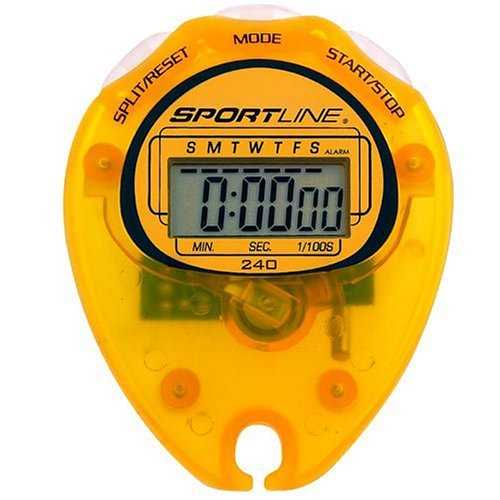 sportline 240 stopwatch instruction manual